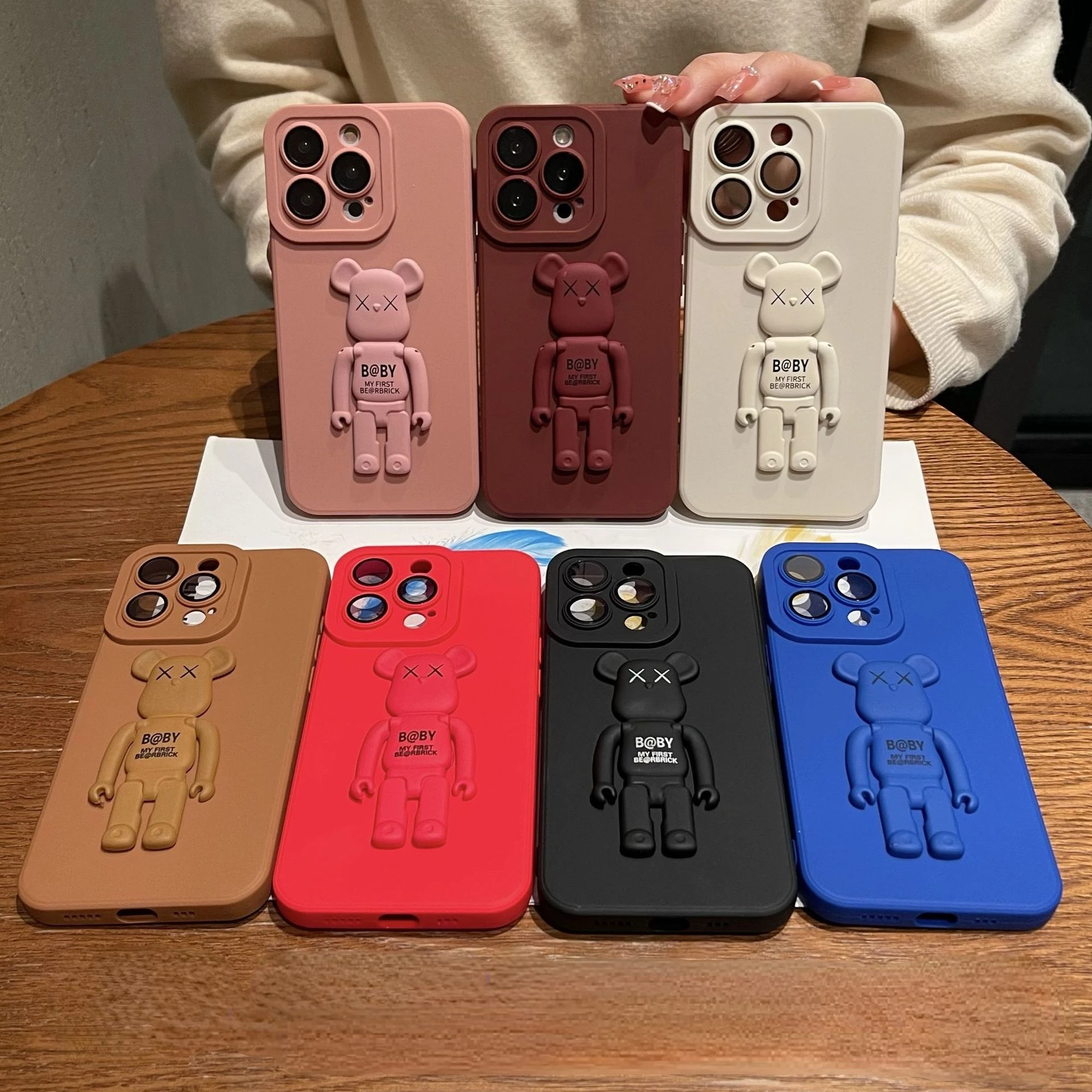 For iPhone 12 11 13 ProMax X XR XS Phone Case Three-Dimensional Violent Bear Lens All-Inclusive Drop-Resistant Liquid Silicone
For iPhone 12 11 13 ProMax X XR XS Phone Case Three-Dimensional Violent Bear Lens All-Inclusive Drop-Resistant Liquid Silicone