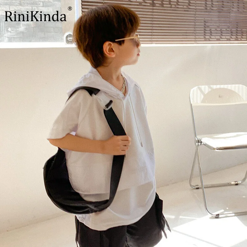 RiniKinda Children T Shirt 2022 Summer Hooded Short-sleeve Baby Boy's T-shirt Cotton Casual Tees Kid's All Match T Shirt
RiniKinda Children T Shirt 2022 Summer Hooded Short-sleeve Baby Boy's T-shirt Cotton Casual Tees Kid's All Match T Shirt