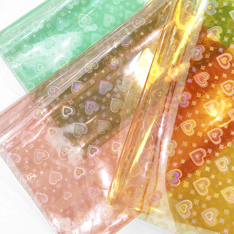 Shining Heart Pattern PVC Vinyl Film for Making Decoration DIY Bag Clothing Windbreaker Waterproof Craft Handmade 30x137cm
Shining Heart Pattern PVC Vinyl Film for Making Decoration DIY Bag Clothing Windbreaker Waterproof Craft Handmade 30x137cm