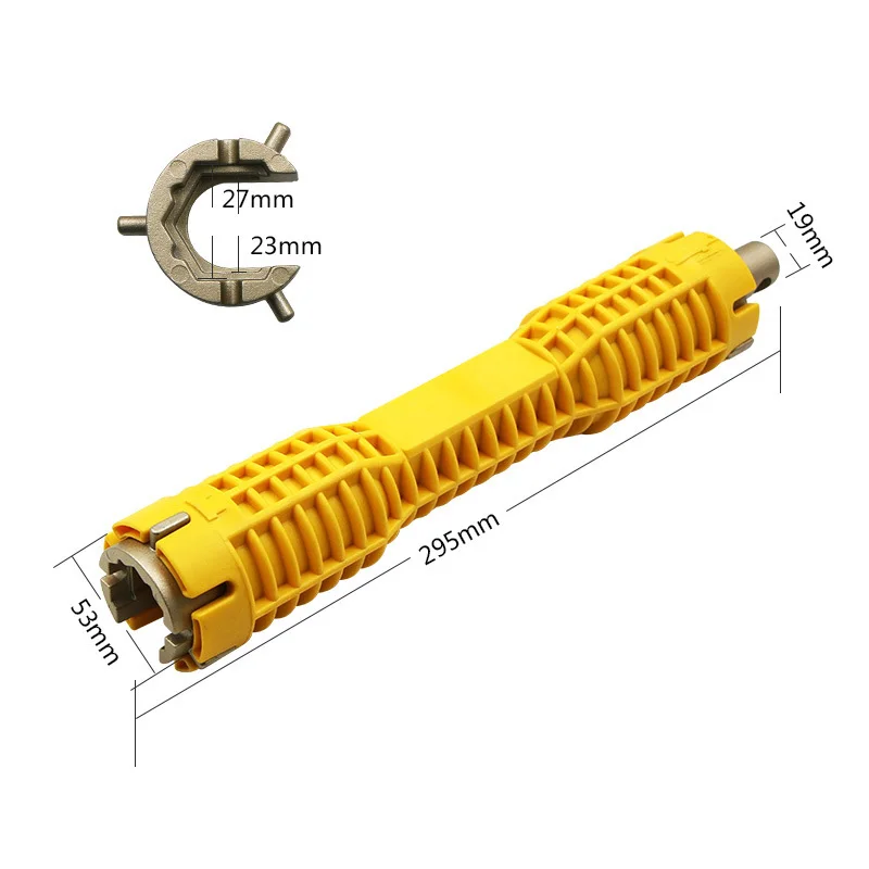 Anti-slip Kitchen Repair Plumbing Tool Flume Wrench Sink Faucet Key Plumbing Pipe Wrench Bathroom Wrenches Tool Sets
Anti-slip Kitchen Repair Plumbing Tool Flume Wrench Sink Faucet Key Plumbing Pipe Wrench Bathroom Wrenches Tool Sets