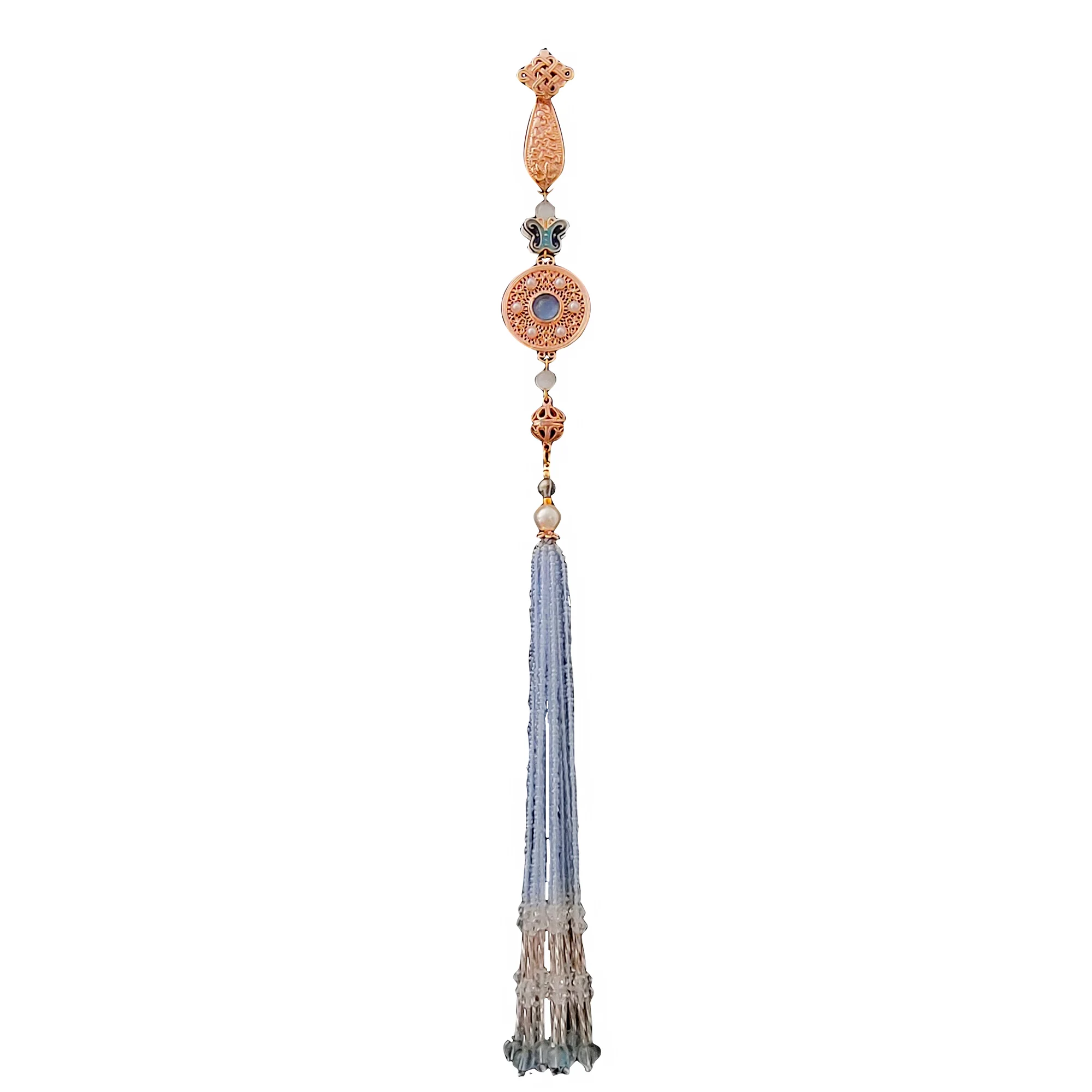 Chinese Cheongsam Garment Front Decorative Button Pendant Tassel Han Chinese Clothing Waist Pendant Retro-Style Accessories
Chinese Cheongsam Garment Front Decorative Button Pendant Tassel Han Chinese Clothing Waist Pendant Retro-Style Accessories