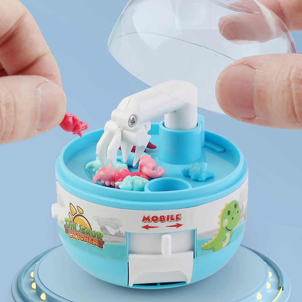 Mini Claw Machine Dinosaur Capsule Machine Egg Twisting Toy With Music Interactive Toy Arcade 인형뽑기기계 장난감 العاب
Mini Claw Machine Dinosaur Capsule Machine Egg Twisting Toy With Music Interactive Toy Arcade 인형뽑기기계 장난감 العاب