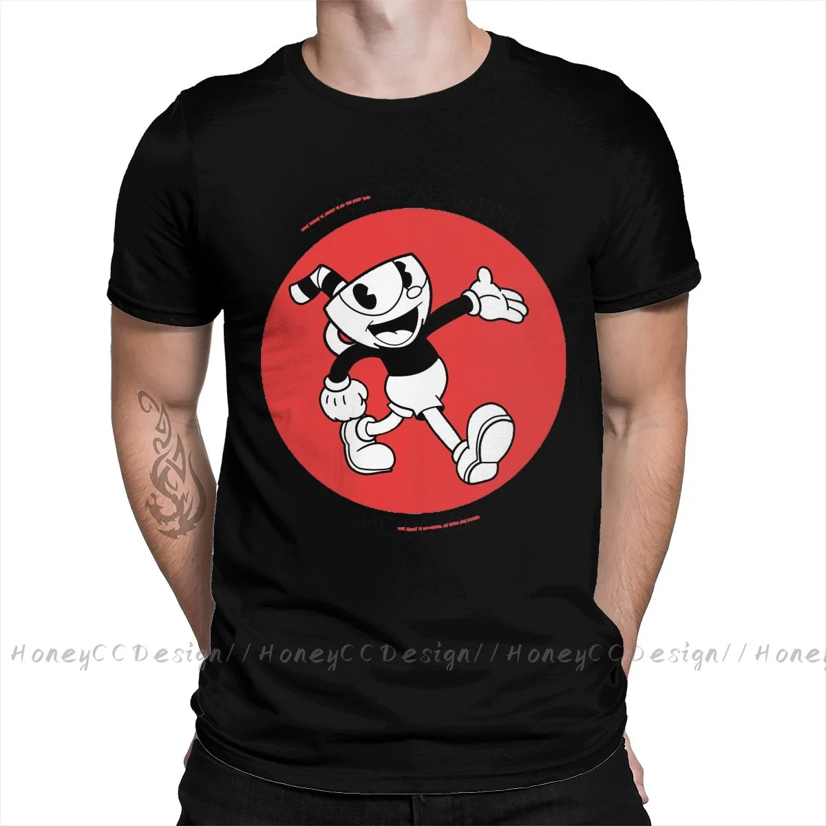 Men TShirt Dibujado Unisex Clothes Shirt Design Cuphead O Neck Cotton T-Shirt Plus Size
Men TShirt Dibujado Unisex Clothes Shirt Design Cuphead O Neck Cotton T-Shirt Plus Size