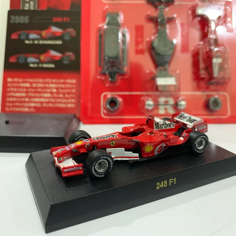 Коллекция игрушечных моделей автомобилей KYOSHO Ferrari 1/64 F1 #5 248 Формула 1 из литого сплава в сборе, 2006
Коллекция игрушечных моделей автомобилей KYOSHO Ferrari 1/64 F1 #5 248 Формула 1 из литого сплава в сборе, 2006