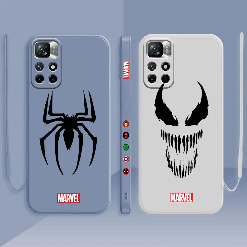 Square Liquid Case For Redmi Note 9S 9 10 10T 11 11T 8 Redmi K40 9A 8 9C 9T Full Lens Protection Cover Marvel Spiderman VS Venom
Square Liquid Case For Redmi Note 9S 9 10 10T 11 11T 8 Redmi K40 9A 8 9C 9T Full Lens Protection Cover Marvel Spiderman VS Venom