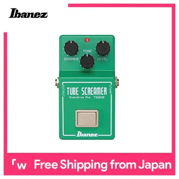 IBANEZ TS808 TUBE SCREAMER Overdrive Guitar Effects Pedal 
IBANEZ TS808 TUBE SCREAMER Overdrive Guitar Effects Pedal