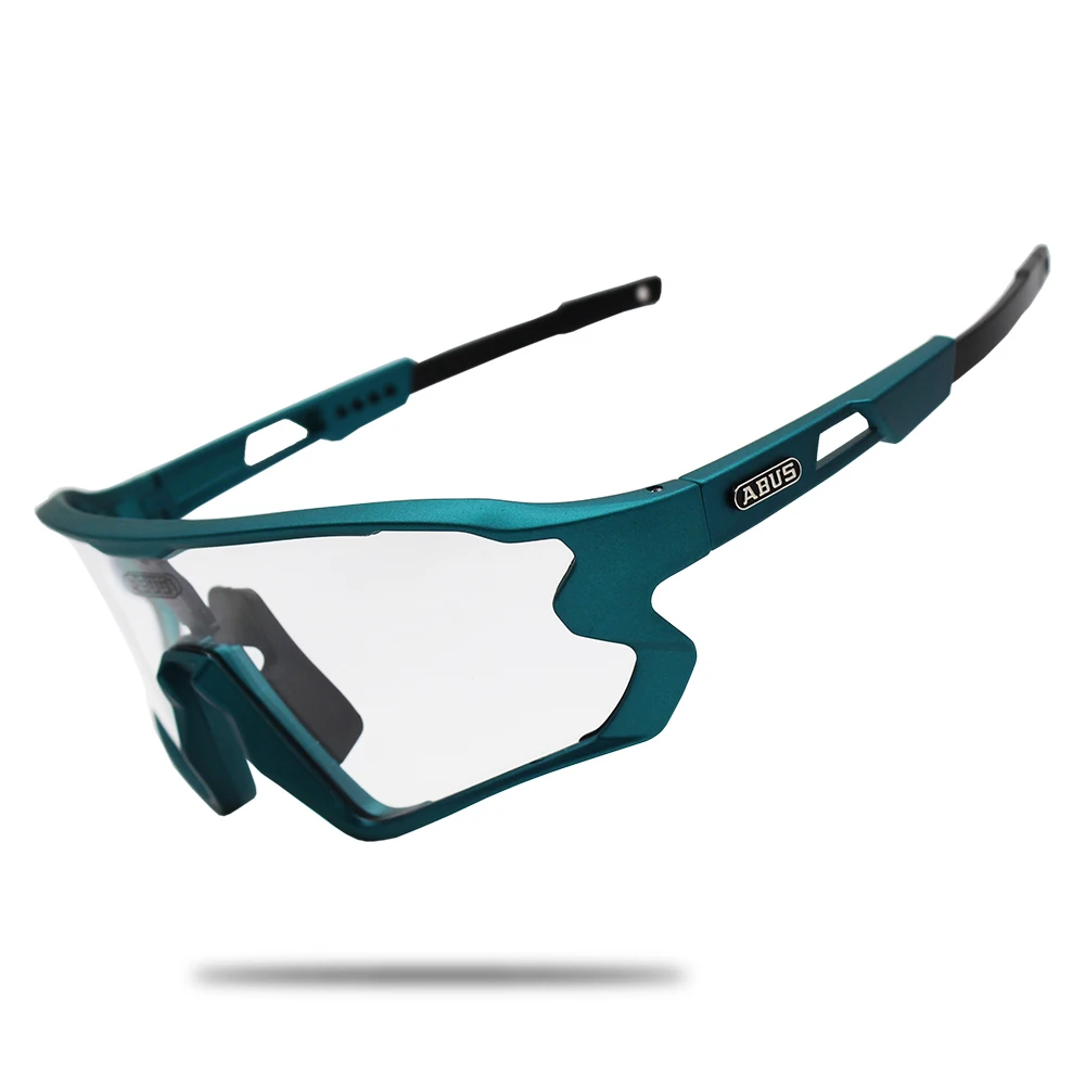 

Солнцезащитные очки, черные фотохромные велосипедные очки UV400, для горных велосипедов, для езды на велосипеде, TR90, уличные спортивные поляризационные очки с 1/5/6 линзами