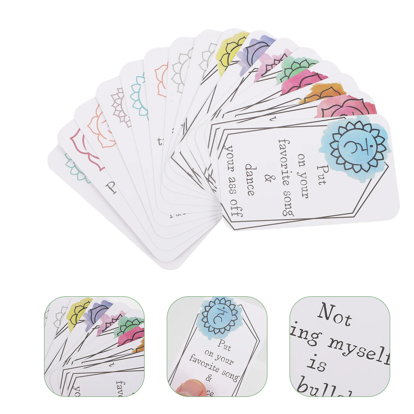 

1 Set of Positive Affirmation Cards Decorative Affirmation Cards Gifts Affirmation Cards