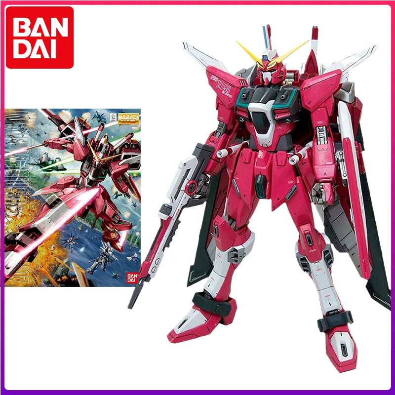 Bandai Original Gundam Model Kit Anime Figure MG 1/100 Infinite Justice Gundam ZGMF-X19A Action Figures Toys Gifts for Kids 
Bandai Original Gundam Model Kit Anime Figure MG 1/100 Infinite Justice Gundam ZGMF-X19A Action Figures Toys Gifts for Kids