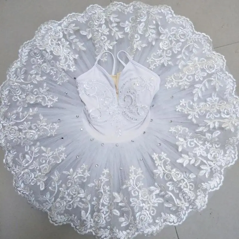 White Sequined Professional Ballet Tutu Women Adult Ballet Dress Girls Kids Stage Wear Swan Lake Dance Ballerina Costumes Wear
White Sequined Professional Ballet Tutu Women Adult Ballet Dress Girls Kids Stage Wear Swan Lake Dance Ballerina Costumes Wear