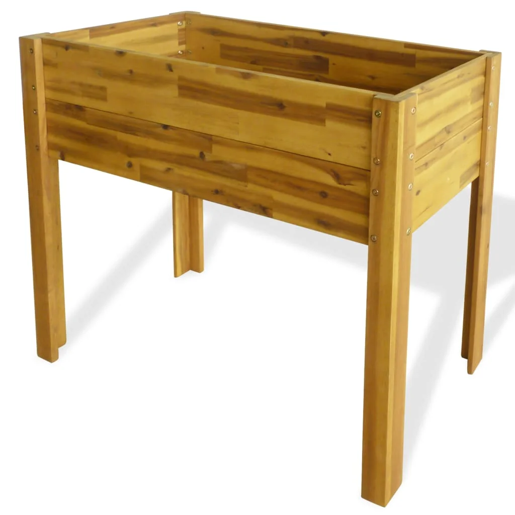 Garden Planters, Acacia Wood Patio Plant Pots, Raised Bed, Garden Decoration 100 x 40 x 84 cm
Garden Planters, Acacia Wood Patio Plant Pots, Raised Bed, Garden Decoration 100 x 40 x 84 cm