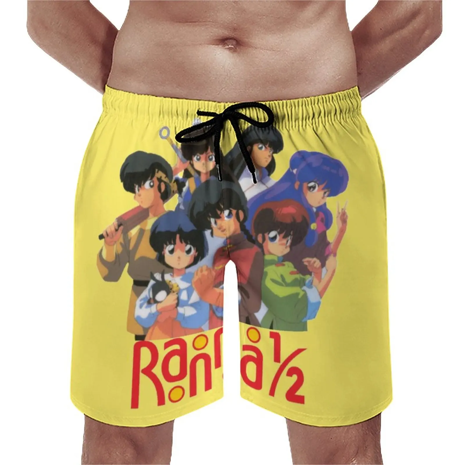 Ranma Group with Logo Board Shorts Genma Saotome Japanese Cute Men's Cute Board Short Pants High Quality Custom Swimming Trunks
Ranma Group with Logo Board Shorts Genma Saotome Japanese Cute Men's Cute Board Short Pants High Quality Custom Swimming Trunks