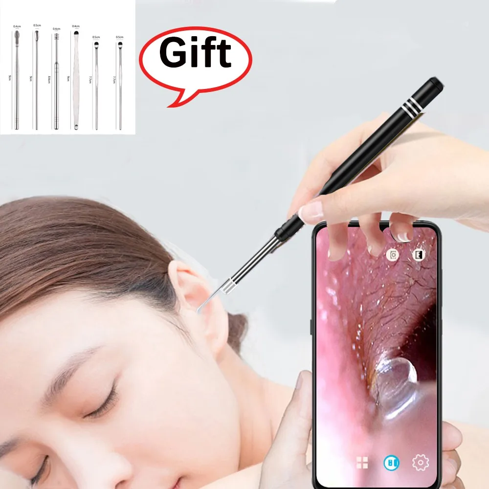 1pc 5.5MM Ear Cleaning Endoscope Camera 3 in1 Micro USB Type-c Visual Ear Pick Ear Spoon Ear Otoscope for Android Phones PC
1pc 5.5MM Ear Cleaning Endoscope Camera 3 in1 Micro USB Type-c Visual Ear Pick Ear Spoon Ear Otoscope for Android Phones PC