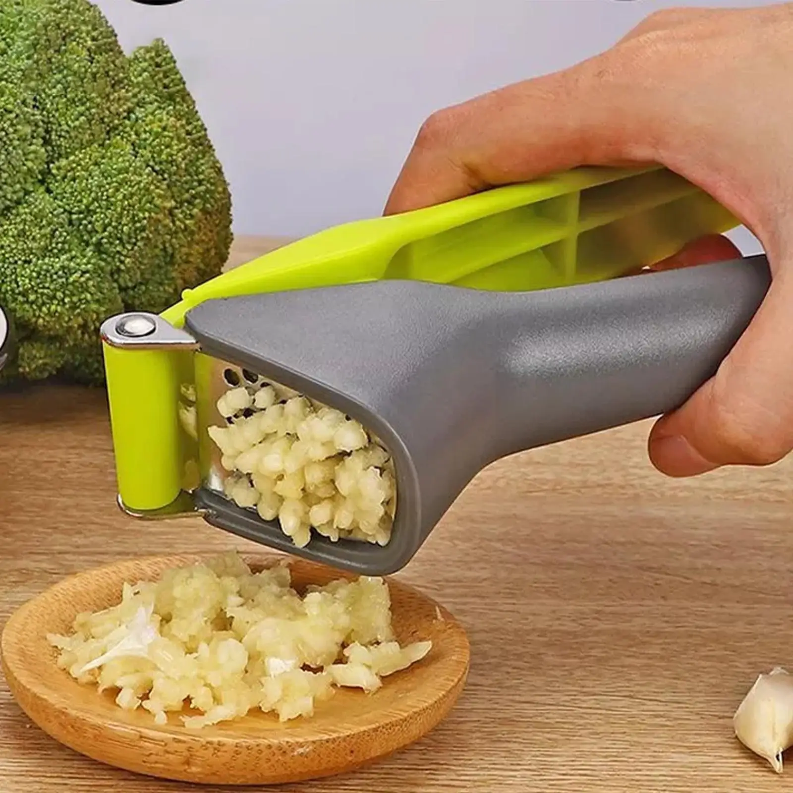 Stainless Steel Garlic Press Crusher Handheld Ginger Garlic Mincer Masher Tools Cooking Squeezer Kitchen Vegetables Home E6R4
Stainless Steel Garlic Press Crusher Handheld Ginger Garlic Mincer Masher Tools Cooking Squeezer Kitchen Vegetables Home E6R4