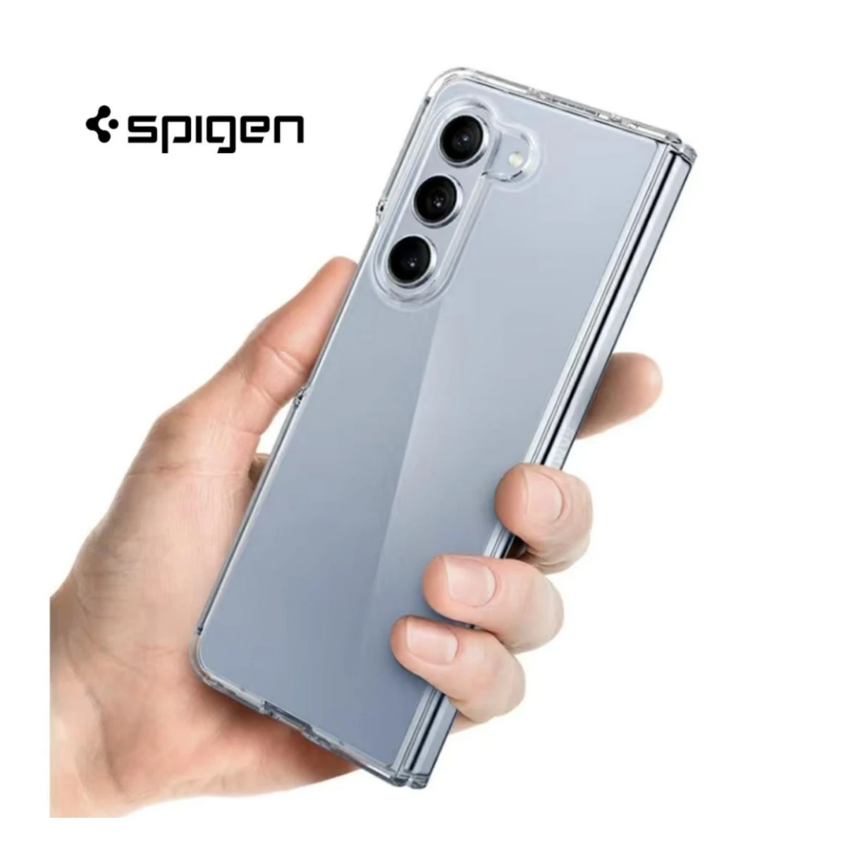 

Spigen Ultra Hybrid Hard PC And TPU For Samsung Galaxy Z Fold 5 5G（2023） Transparent Full Protection Phone Case