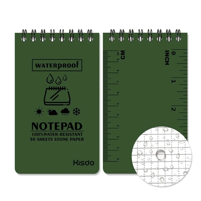 Stone Paper Waterproof Spiral Notebooks Notepad Pocket Notebook All-Weather Memos Blank Paper Notepad Spiral Notebooks
Stone Paper Waterproof Spiral Notebooks Notepad Pocket Notebook All-Weather Memos Blank Paper Notepad Spiral Notebooks