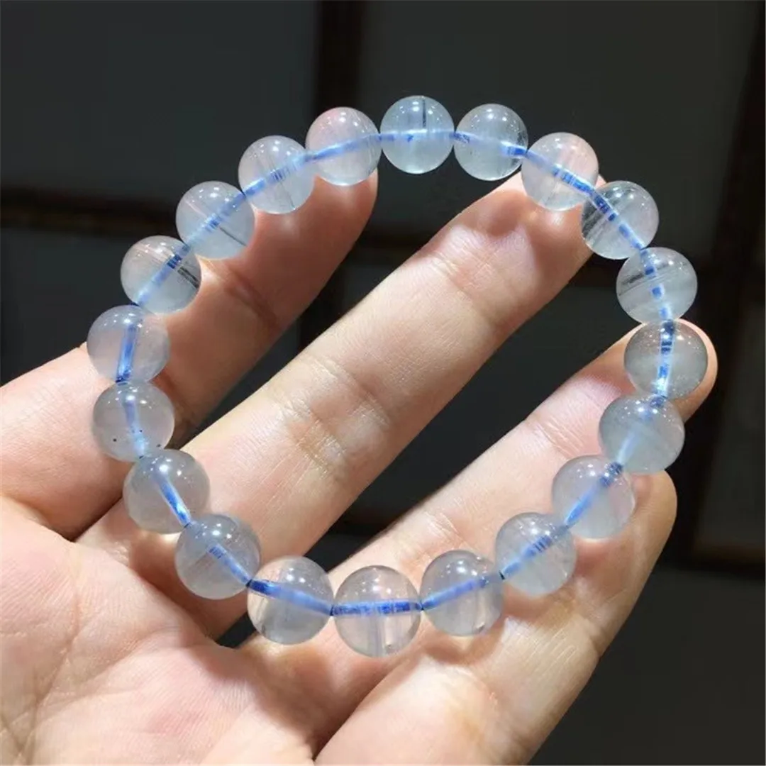 10mm Natural Blue Phantom Quartz Bracelet Jewelry For Women Men Beauty Love Gift Round Beads Healing Crystal Stone Strands AAAAA
10mm Natural Blue Phantom Quartz Bracelet Jewelry For Women Men Beauty Love Gift Round Beads Healing Crystal Stone Strands AAAAA