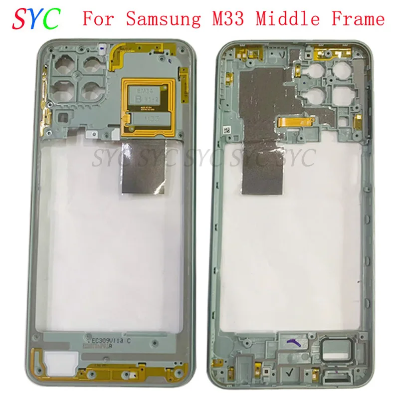 Middle Frame Center Chassis Cover Housing For Samsung M33 M336 Phone LCD Frame Repair Parts
Middle Frame Center Chassis Cover Housing For Samsung M33 M336 Phone LCD Frame Repair Parts