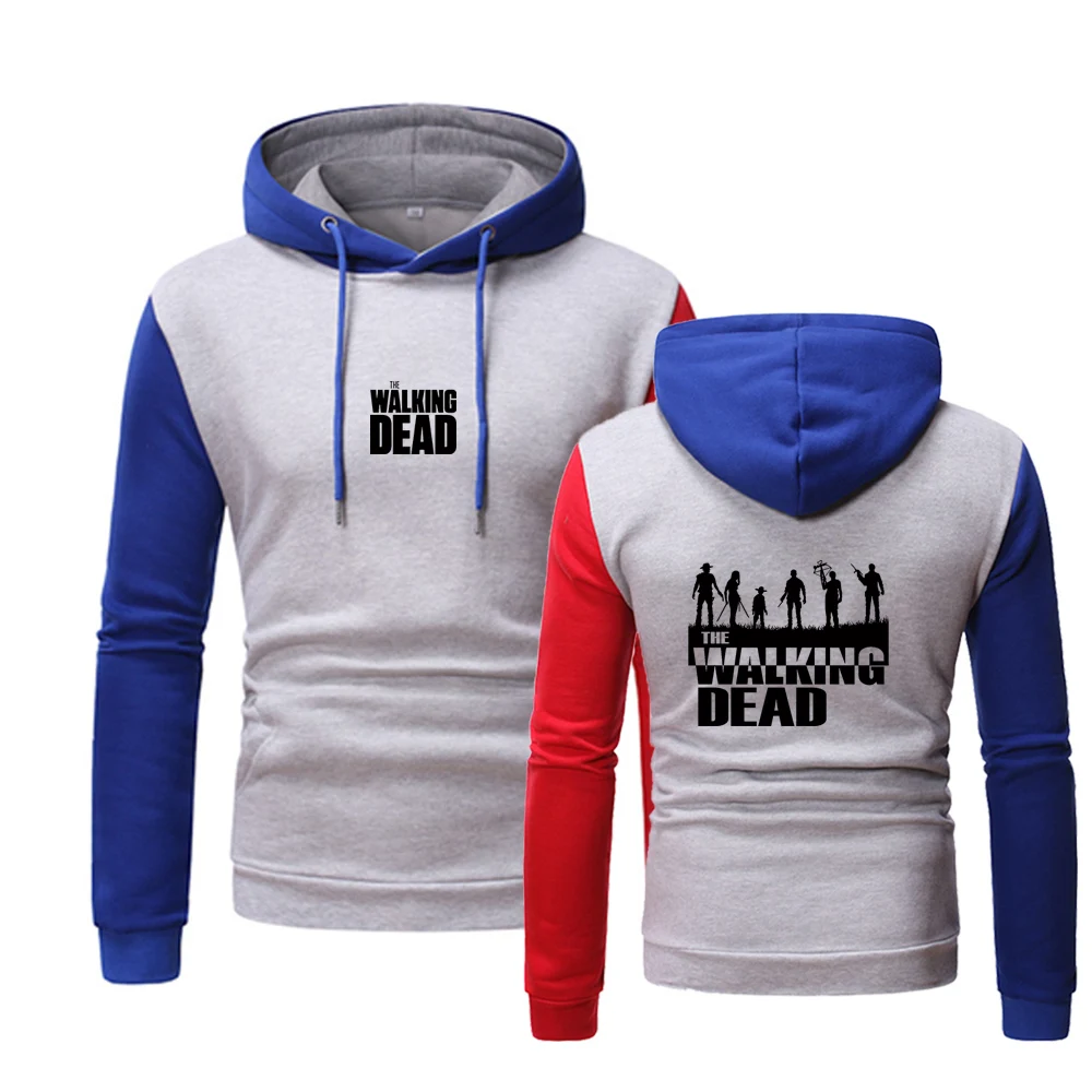 The Walking Dead Autumn Pullover Men's Patchwork Long Sleeve Warm Slim Sweaters Print Casual Tops
The Walking Dead Autumn Pullover Men's Patchwork Long Sleeve Warm Slim Sweaters Print Casual Tops