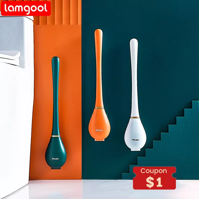 NEW2023 Silicone Toilet Brushes with Holder Set Wall-Mounted Long Handled Toilet Cleaning Brush Modern Hygienic Bathroom Accesso
NEW2023 Silicone Toilet Brushes with Holder Set Wall-Mounted Long Handled Toilet Cleaning Brush Modern Hygienic Bathroom Accesso