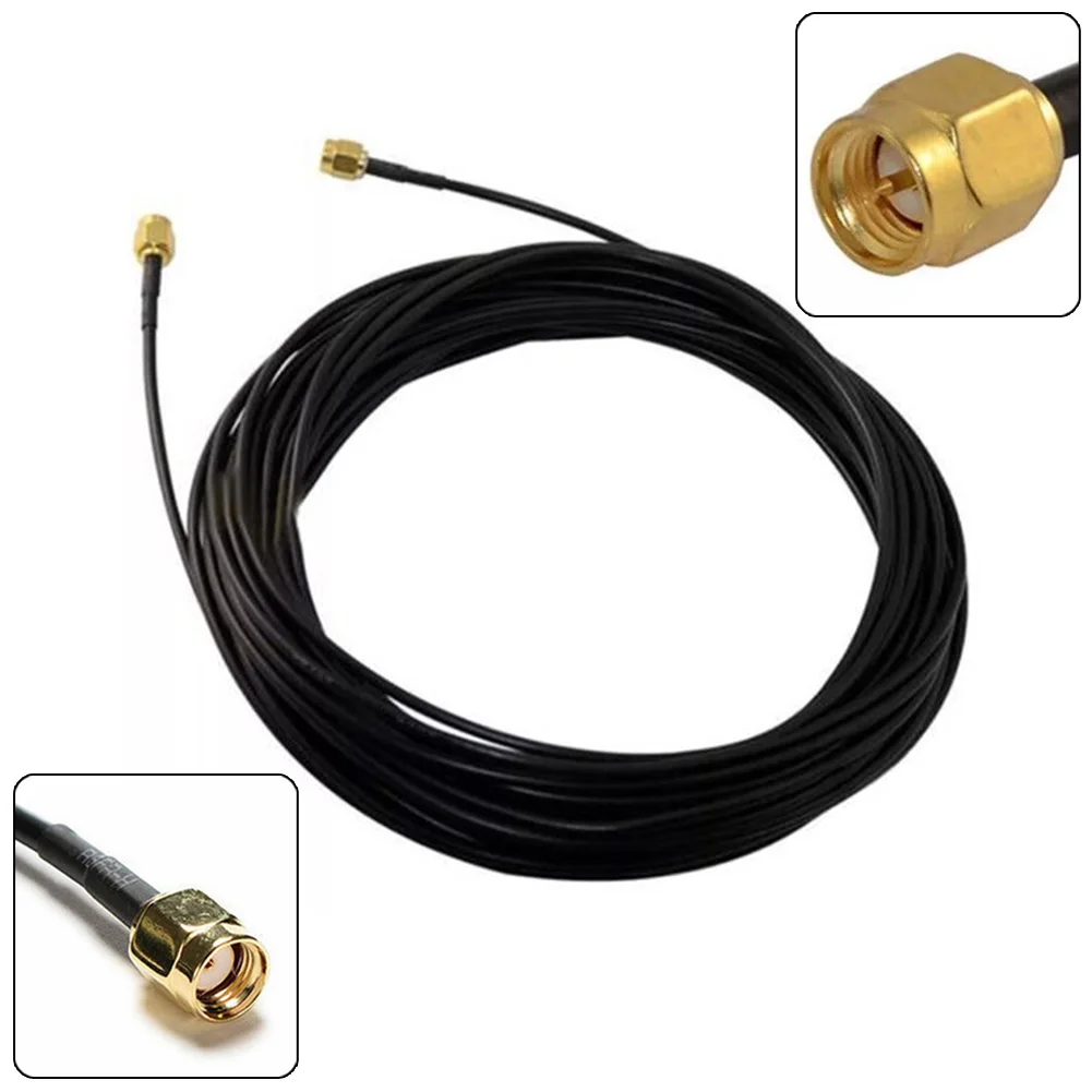 10m SMA Male To SMA Male Connector Coaxial Pigtail 50 Ohms Copper RG174 Antenna Extension Cable Electrical Equipment & Supplies
10m SMA Male To SMA Male Connector Coaxial Pigtail 50 Ohms Copper RG174 Antenna Extension Cable Electrical Equipment & Supplies