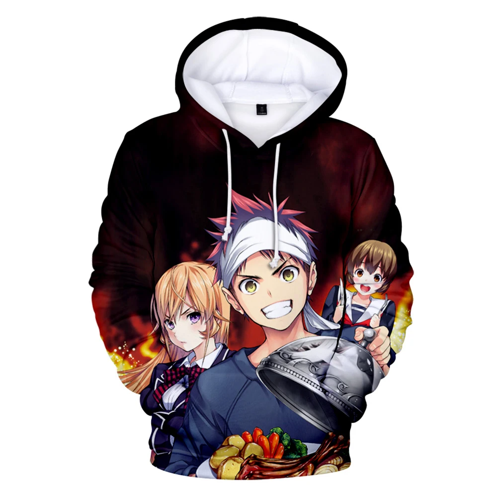 Creative Fashion Cartoon Shokugeki no Soma 3D printed Hoodies Men/Women Adult/Child Casual Sweatshirts Long Sleeve Pullovers
Creative Fashion Cartoon Shokugeki no Soma 3D printed Hoodies Men/Women Adult/Child Casual Sweatshirts Long Sleeve Pullovers