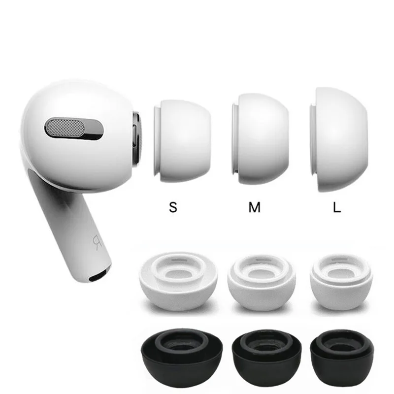 Soft Silicone Earbuds Earphone Case Earplug Cover for Apple Airpods Pro 3 Headphone Eartip Ear Cap Tips Airpods3 Earcap Plugs
Soft Silicone Earbuds Earphone Case Earplug Cover for Apple Airpods Pro 3 Headphone Eartip Ear Cap Tips Airpods3 Earcap Plugs