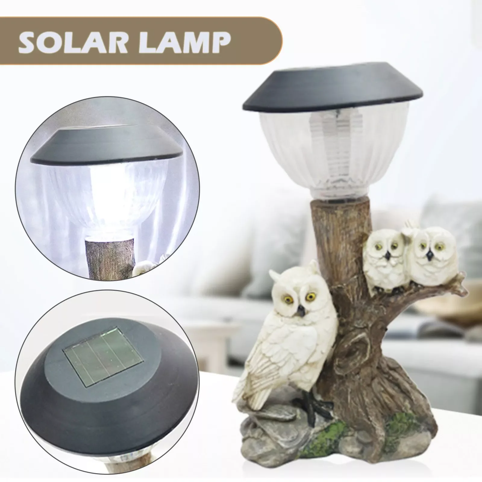 LED Lights Garden Owl Animal Lawn Lamps Statue Ornament Resin Waterproof Lamp Outdoor Solar Light Lawn Garden Decor
LED Lights Garden Owl Animal Lawn Lamps Statue Ornament Resin Waterproof Lamp Outdoor Solar Light Lawn Garden Decor