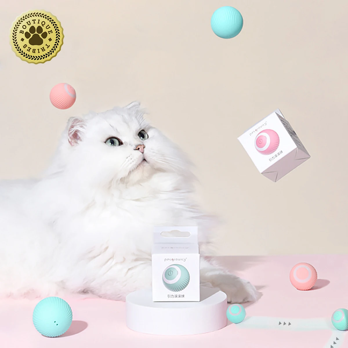 Cat Toys Smart Automatic Rolling Ball Electric Cat Toys Interactive For Cats Training Self-moving Kitten Toys Pet Accessories
Cat Toys Smart Automatic Rolling Ball Electric Cat Toys Interactive For Cats Training Self-moving Kitten Toys Pet Accessories
