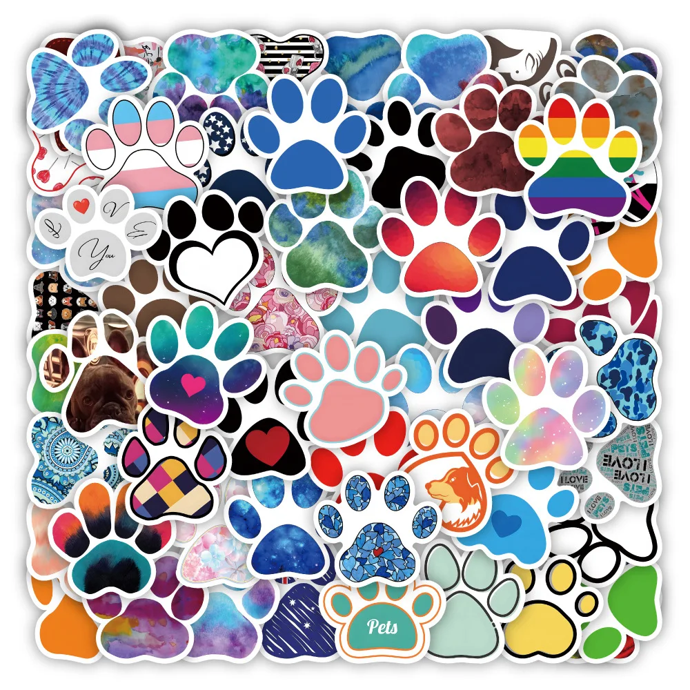 60PCS Colorful Paw Print Stickers Kawaii Dog Cat Bear Paw Labels Stickers for Laptop Reward Sticker Stationery for Student
60PCS Colorful Paw Print Stickers Kawaii Dog Cat Bear Paw Labels Stickers for Laptop Reward Sticker Stationery for Student