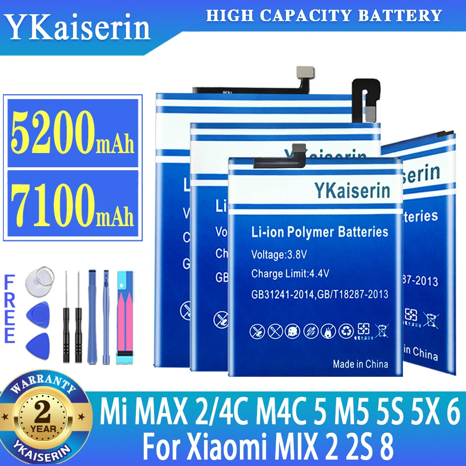 Аккумулятор ykaisin для Xiaomi Mi 4C, M4C, 5, M5, 5S 5X, 6 MAX, 2, Xiaomi MIX 2, 2S, Redmi Note 5A/5A pro, Xiaomi 8
Аккумулятор ykaisin для Xiaomi Mi 4C, M4C, 5, M5, 5S 5X, 6 MAX, 2, Xiaomi MIX 2, 2S, Redmi Note 5A/5A pro, Xiaomi 8