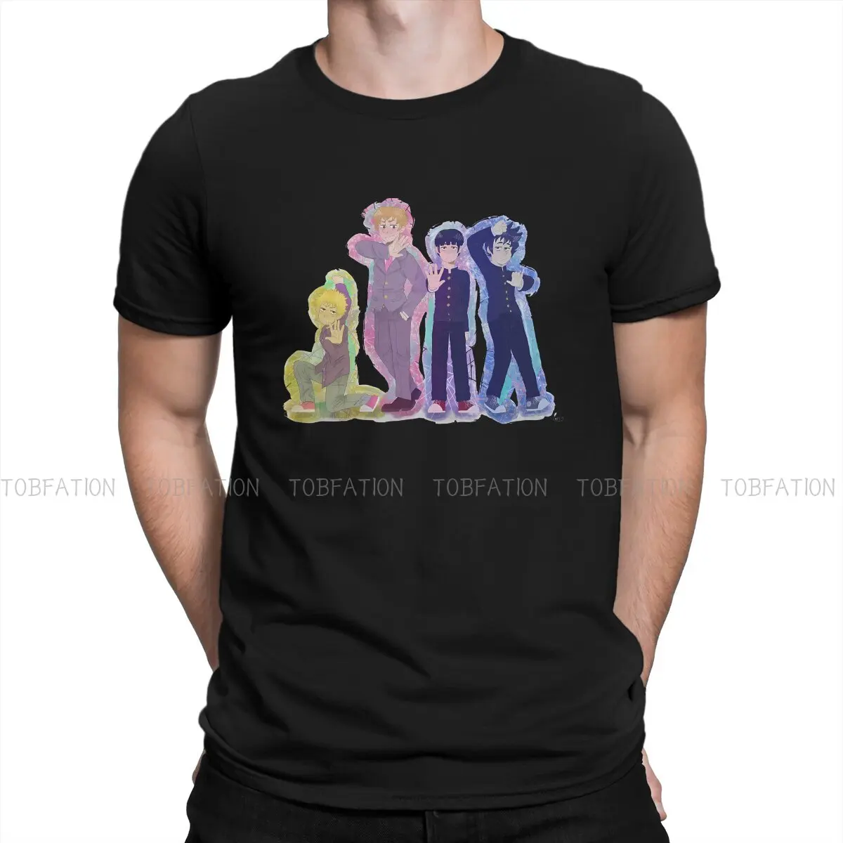 Anime Mob Psycho 100 Three Psychics And A Con man Tshirt Homme Men's Clothing Blusas Cotton T Shirt For Men
Anime Mob Psycho 100 Three Psychics And A Con man Tshirt Homme Men's Clothing Blusas Cotton T Shirt For Men