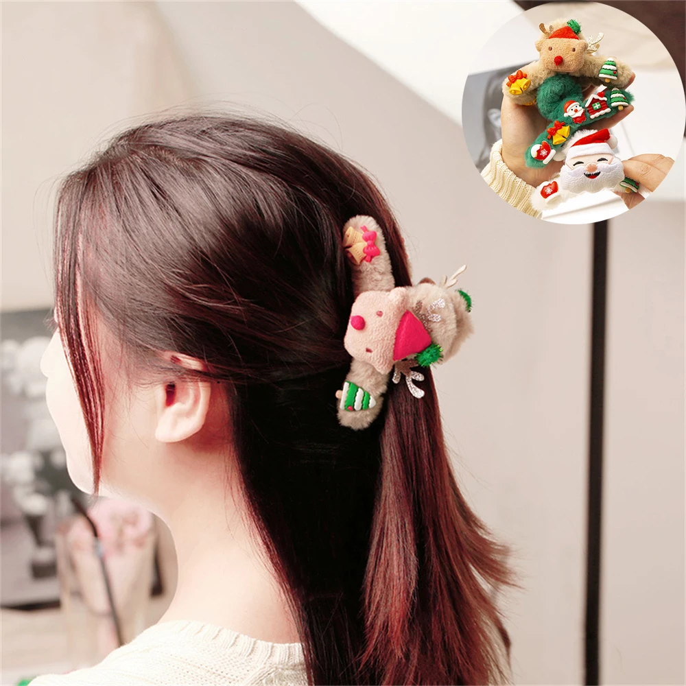 2022 Christmas Gift Hair Accessories for Women Fashion Xmas Tree Santa Claus Deer Autumn Winter Hair Claws Clip Hairpin Headwear
2022 Christmas Gift Hair Accessories for Women Fashion Xmas Tree Santa Claus Deer Autumn Winter Hair Claws Clip Hairpin Headwear