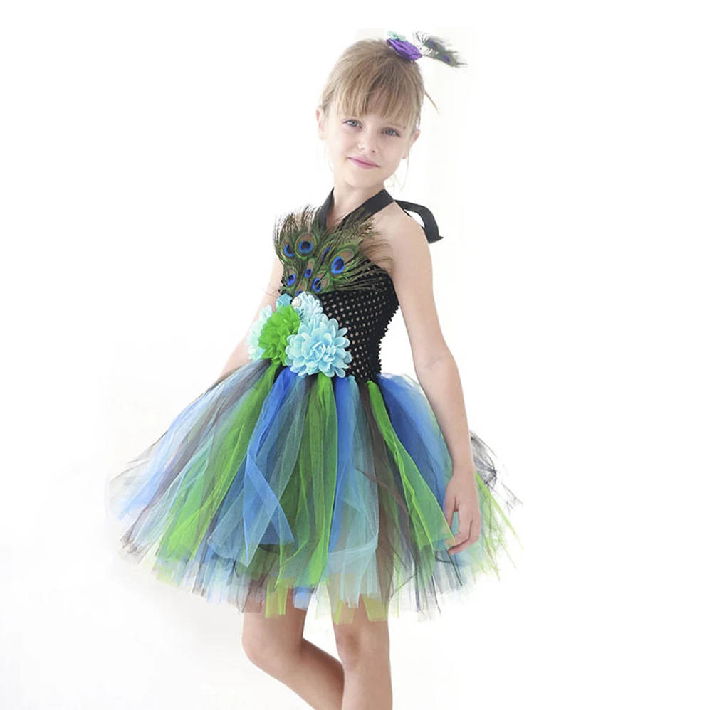 Girls' Dress Children's Peacock Role Play Gauze Puffy Skirt Children's Dance Dress
Girls' Dress Children's Peacock Role Play Gauze Puffy Skirt Children's Dance Dress