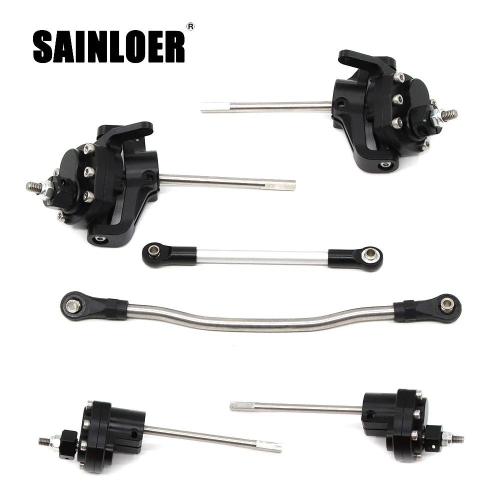 SAINLOER Metal Front & Rear Portal Axle Upgrade for 1/10 RC Crawler Car Axial SCX10 II 90046 90047 AR44 Axle Parts
SAINLOER Metal Front & Rear Portal Axle Upgrade for 1/10 RC Crawler Car Axial SCX10 II 90046 90047 AR44 Axle Parts