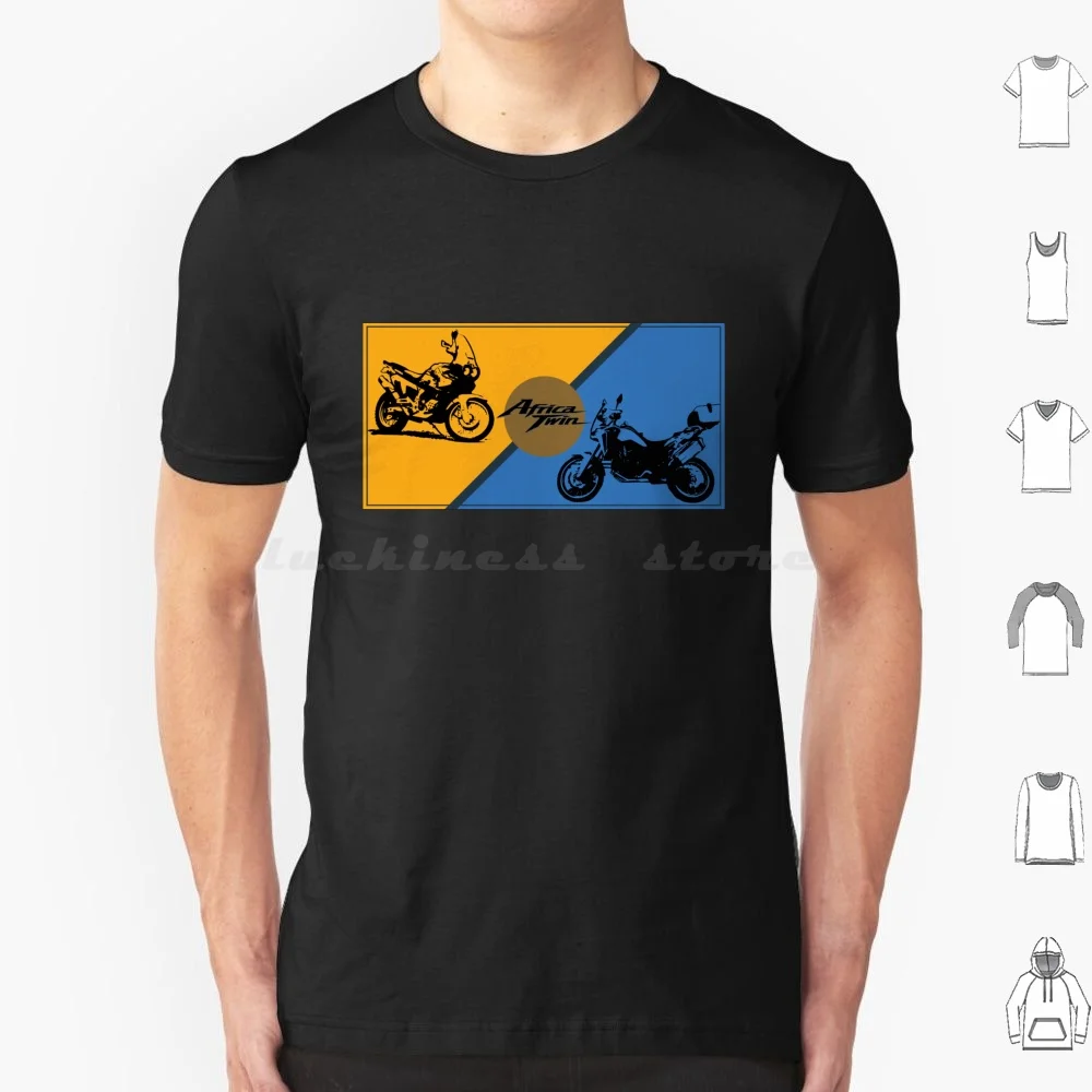 

Africa Twin T Shirt Cotton Men Women Diy Print Africa Twin Crf 1000 L Xrv 750 Gs Motorcycle Enduro Motolove Bikers Ride