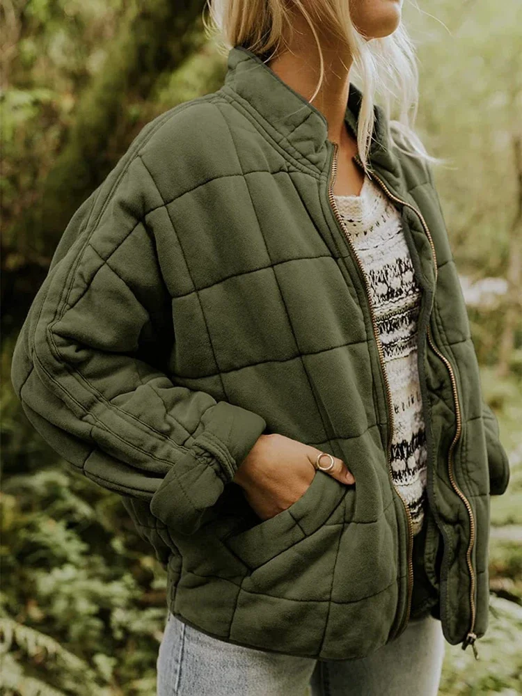 Jackets for Women 2023 Autumn Winter Stand Collar Short Padded Jacket American Vintage Women's Coats Loose Casual Quilted Jacket
Jackets for Women 2023 Autumn Winter Stand Collar Short Padded Jacket American Vintage Women's Coats Loose Casual Quilted Jacket