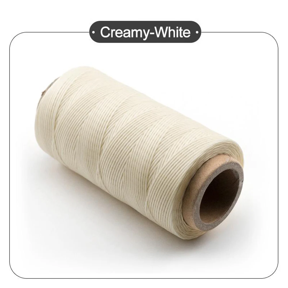 Waxed Thread 0.8mm 90M Cotton Polyester Hand Knitting String Strap Necklace Rope Bead Sewing Craft For Leather Caft Stitching
Waxed Thread 0.8mm 90M Cotton Polyester Hand Knitting String Strap Necklace Rope Bead Sewing Craft For Leather Caft Stitching