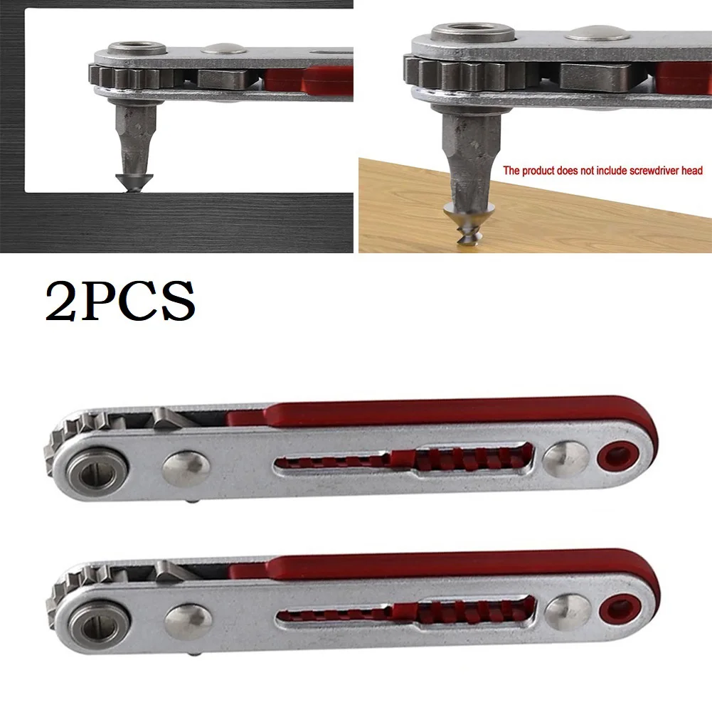2PCS Mini Ratchet Wrench Hex Torx Bidirectional Control Screwdriver Drill Bit Turning Right Angle Screwdriver Set Used
2PCS Mini Ratchet Wrench Hex Torx Bidirectional Control Screwdriver Drill Bit Turning Right Angle Screwdriver Set Used