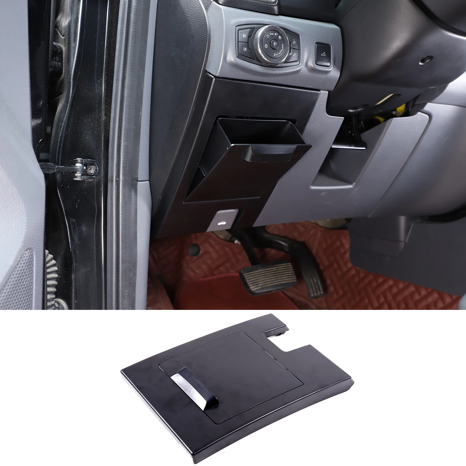 For Ford Ranger T7 T8 2015-21 ABS Black Car Dashboard Driving Position Fuse Storage Box Hidden Storage Box Trim Car Accessories
For Ford Ranger T7 T8 2015-21 ABS Black Car Dashboard Driving Position Fuse Storage Box Hidden Storage Box Trim Car Accessories