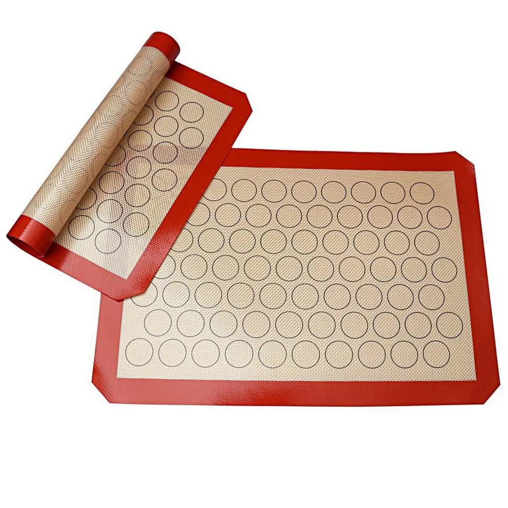 2pcs Silicone Macaron Baking Mat - for Bake Pans - Macaroon/Pastry/Cookie Making - Professional Grade Nonstick
2pcs Silicone Macaron Baking Mat - for Bake Pans - Macaroon/Pastry/Cookie Making - Professional Grade Nonstick