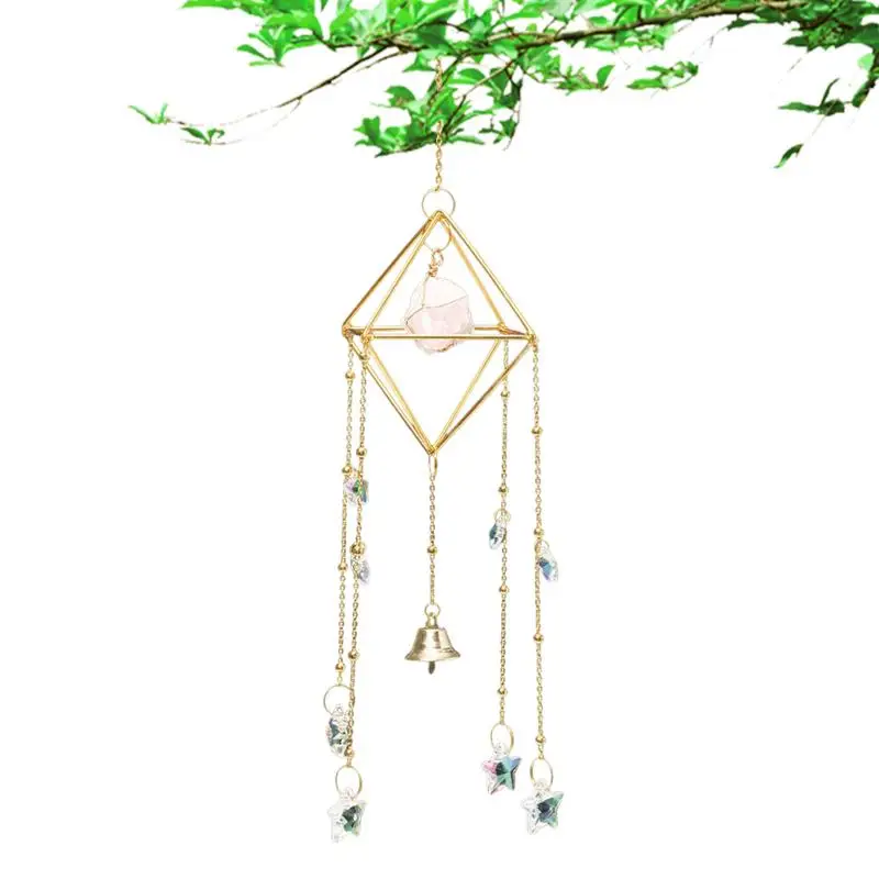 Crystal Windchime Natural Crystal Windchime For Outdoor Indoor Raw Stone Wind Chime Wind Chimes Ornament Elegant Artwork
Crystal Windchime Natural Crystal Windchime For Outdoor Indoor Raw Stone Wind Chime Wind Chimes Ornament Elegant Artwork