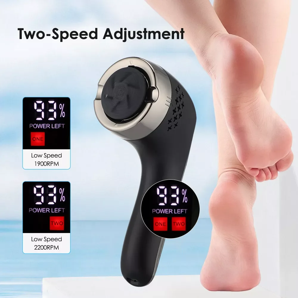 NEW2023 Rechargeable Foot File Pedicure Sander Waterproof 2 Speeds Foot Callus Remover Feet Dead Skin Calluses 
NEW2023 Rechargeable Foot File Pedicure Sander Waterproof 2 Speeds Foot Callus Remover Feet Dead Skin Calluses