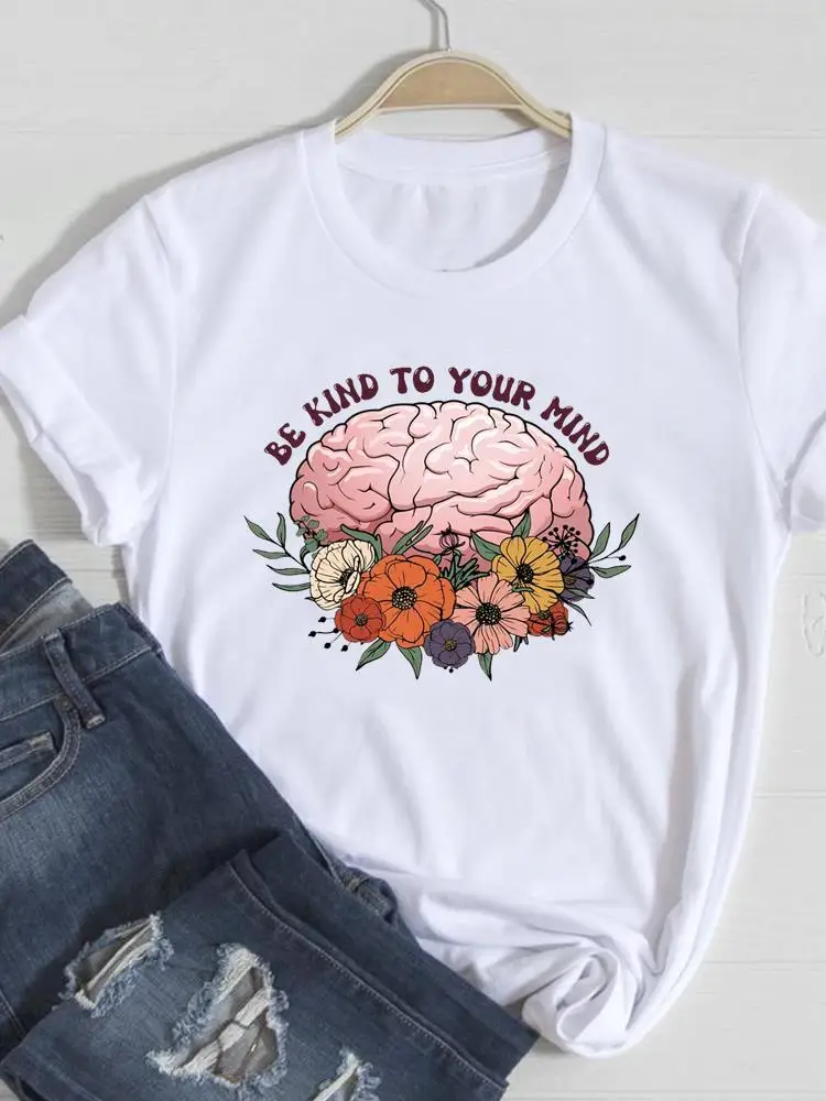 Letter Flower Floral Cartoon Trend Graphic T Top Women Casual Fashion Cartoon Summer Clothing Lady Print Tee Tshirts T-Shirt
Letter Flower Floral Cartoon Trend Graphic T Top Women Casual Fashion Cartoon Summer Clothing Lady Print Tee Tshirts T-Shirt