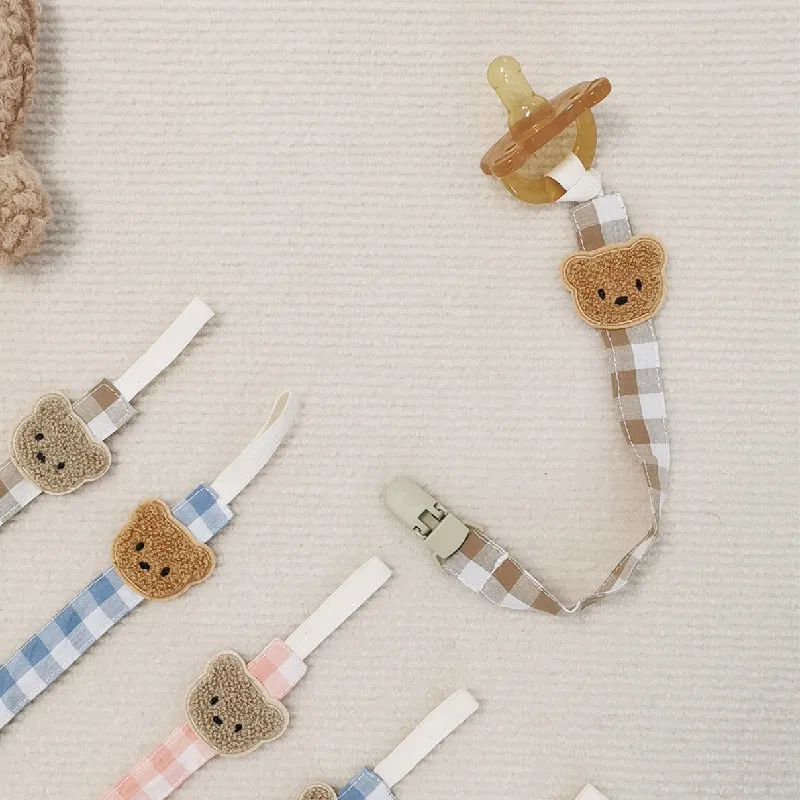 Cartoon Bear Pacifier Clips Pacifier Chain Clip Korea Style Baby Pacifier Clip Holder Nipple Dummy Chain Nipple Holder Baby
Cartoon Bear Pacifier Clips Pacifier Chain Clip Korea Style Baby Pacifier Clip Holder Nipple Dummy Chain Nipple Holder Baby