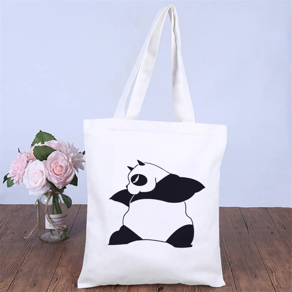 Funny PandaHandbag Ranma12 Amine Shoulder Canvas Bag Adult Storage Pocket Double Print Shopper HandBags Capacity Pouch Tote Bag
Funny PandaHandbag Ranma12 Amine Shoulder Canvas Bag Adult Storage Pocket Double Print Shopper HandBags Capacity Pouch Tote Bag