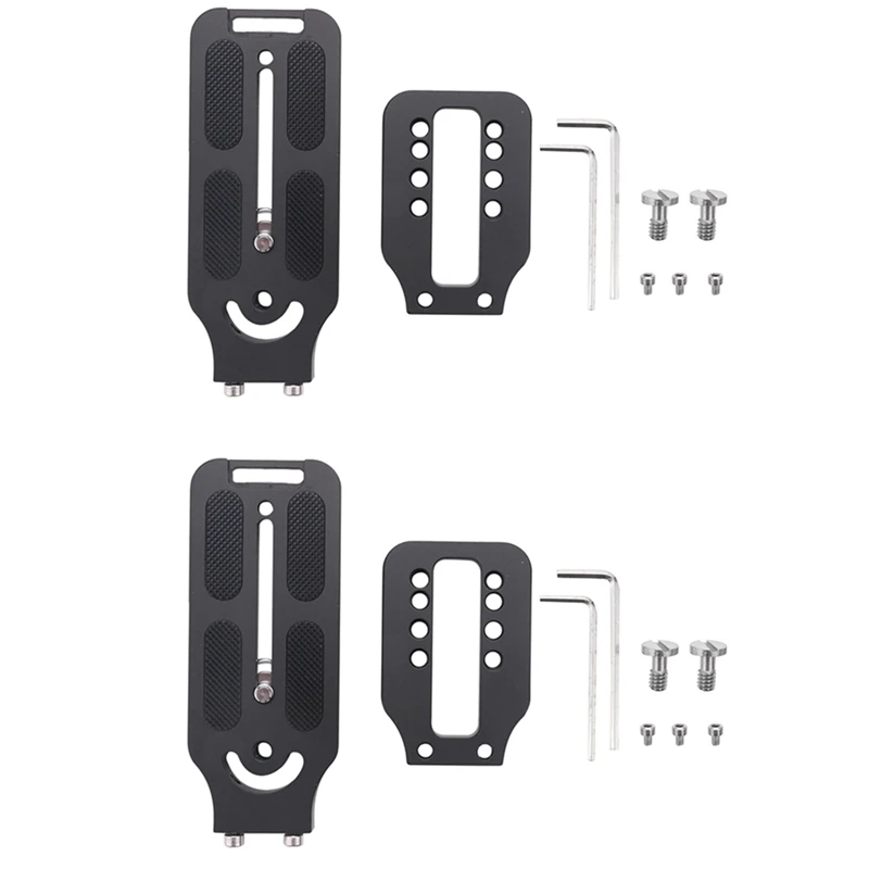2X Universal Camera L Bracket Quick Release L Plate 1/4 Inch Screw For Nikon D750 D850 D3400 Canon 80D 5D 7D Tripod Head
2X Universal Camera L Bracket Quick Release L Plate 1/4 Inch Screw For Nikon D750 D850 D3400 Canon 80D 5D 7D Tripod Head