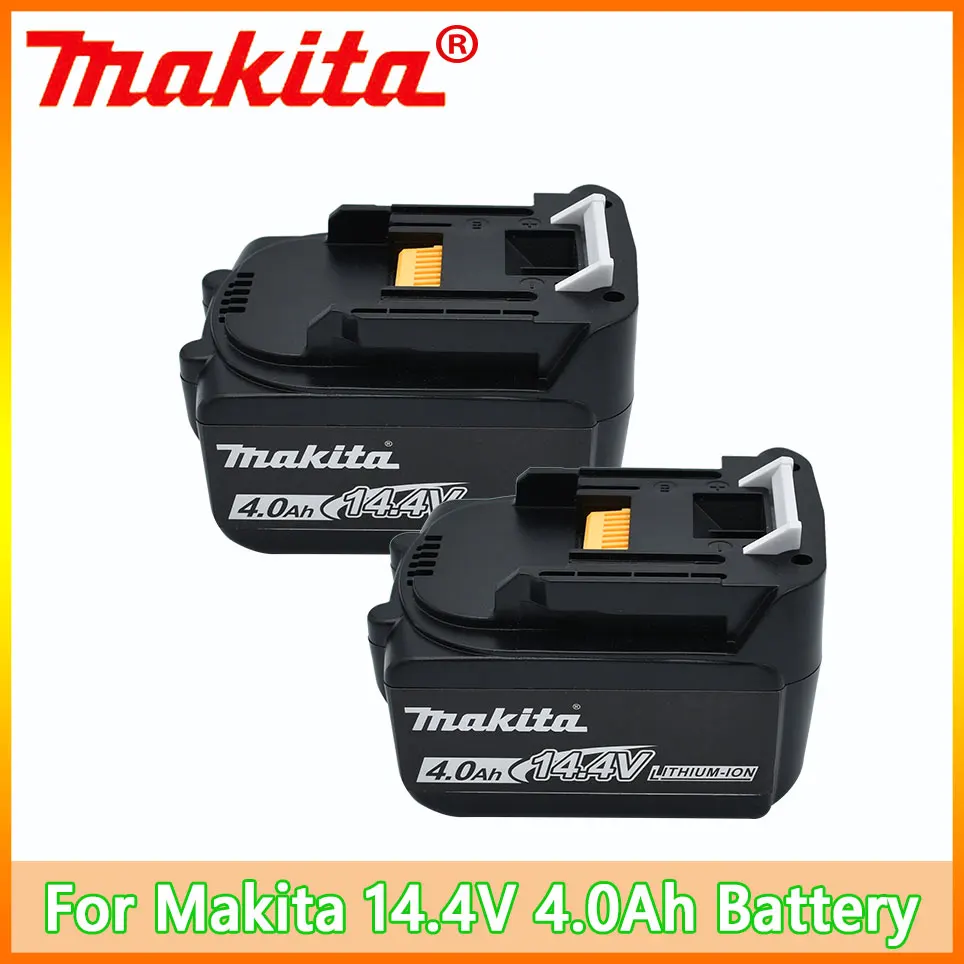 14.4V 4.0Ah Makita BL1460 Li-ion Battery for Makita BL1430 BL1440 BL1450 BL1415 194066-1 194065-3 194558-0 Cordless Power Tools
14.4V 4.0Ah Makita BL1460 Li-ion Battery for Makita BL1430 BL1440 BL1450 BL1415 194066-1 194065-3 194558-0 Cordless Power Tools