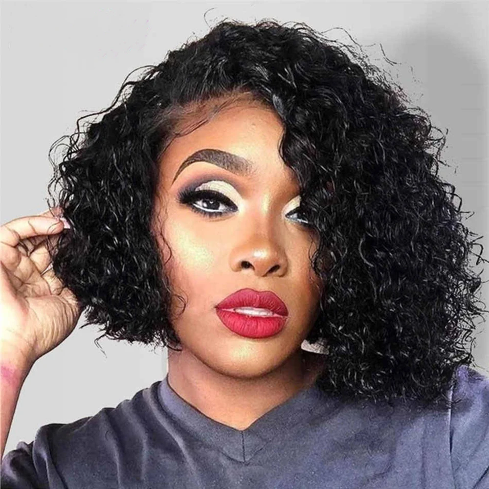 Lace Front Bob Wig Water Wave lace Frontal Bob Wigs Water Curly Wave Lace Front Wig 100% Human Hair Wig Full Brazilian Hairs
Lace Front Bob Wig Water Wave lace Frontal Bob Wigs Water Curly Wave Lace Front Wig 100% Human Hair Wig Full Brazilian Hairs