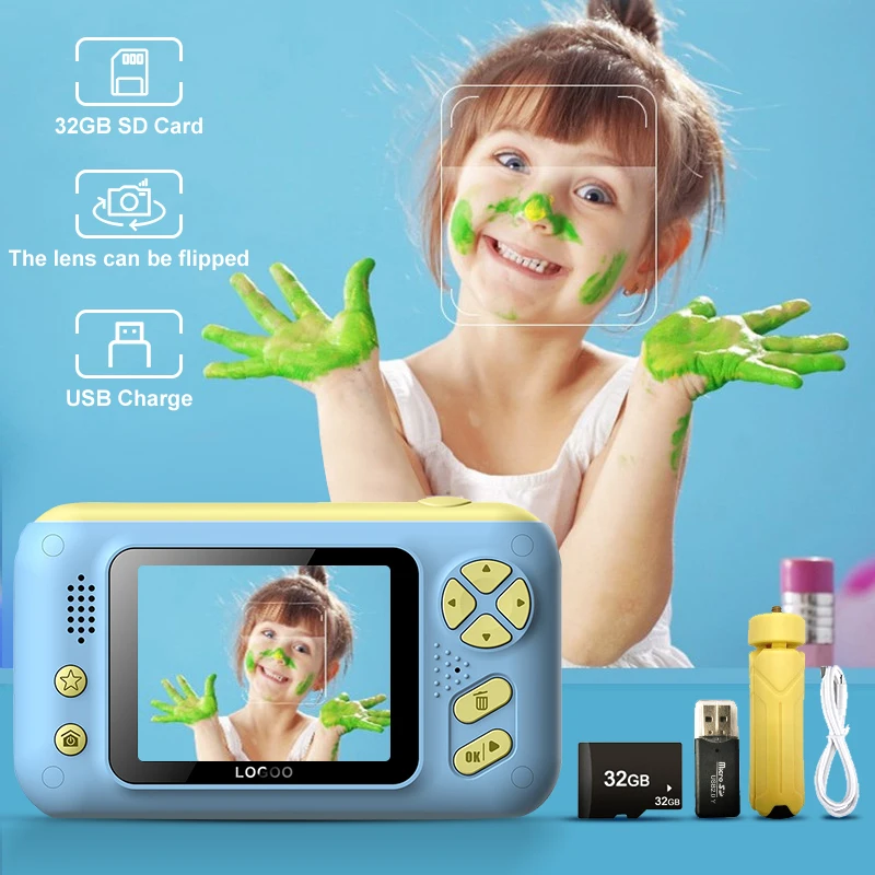 Cute HD Screen Children Camera Portable Toys Video Recorder Kids Cartoon Camera Outdoor Photography Toy Gifts Birthday Gift
Cute HD Screen Children Camera Portable Toys Video Recorder Kids Cartoon Camera Outdoor Photography Toy Gifts Birthday Gift